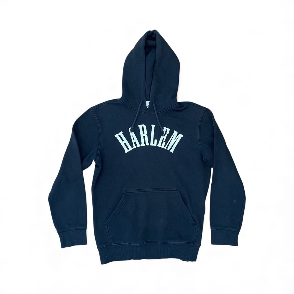 L.O.G.G. H&M Black Harlem Graphic Pullover Hoodie Size Small